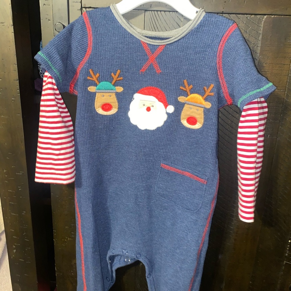 Mud Pie Christmas One Piece